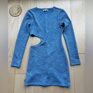 Reformation Cutout Knit Dress